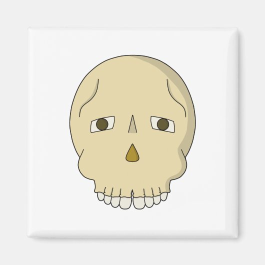 Skull sieht dich an magnet (Vorne)