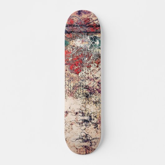 skull skateboard deck (Vorne)