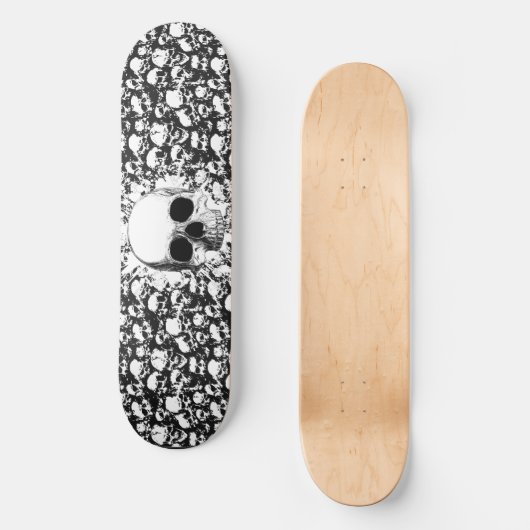 Skull Skateboard Deck (Vorderseite)