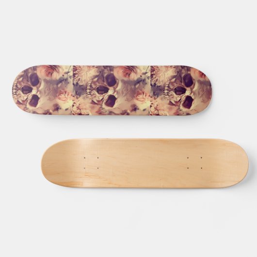 Skull Skateboard Deck (Horizontal)