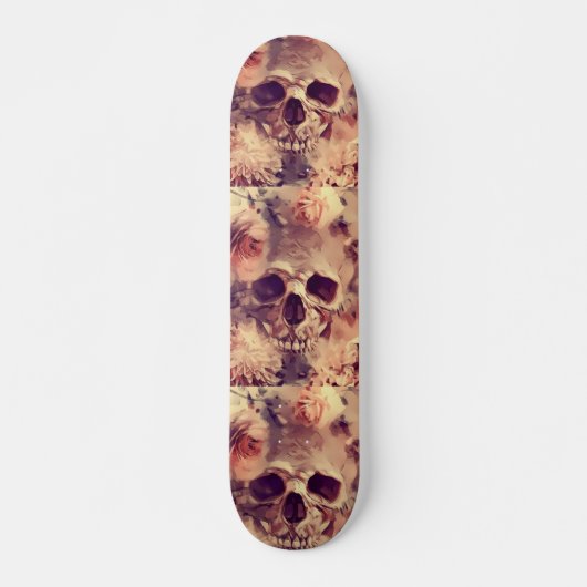 Skull Skateboard Deck (Vorne)