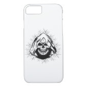 Skull Skeleton Halloween iPhone / iPad Gehäuse Case-Mate iPhone Hülle (Rückseite)