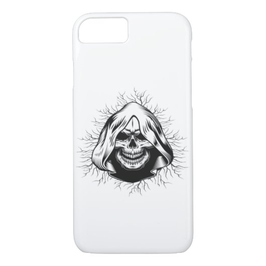 Skull Skeleton Halloween iPhone / iPad Gehäuse Case-Mate iPhone Hülle (Rückseite)