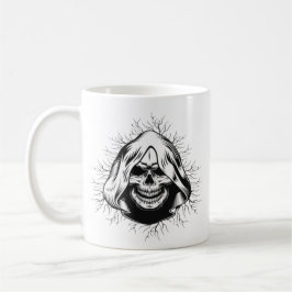 Skull Skeleton Halloween Kaffeetasse