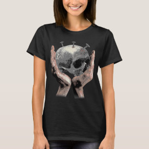 Skull Skulpturen Kunst Vintag Skull Retro Streetwe T-Shirt
