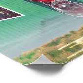 Skull Sky Poster (Ecke)