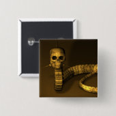 Skull Snake Button (Vorne & Hinten)