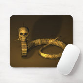 Skull Snake Mousepad (Mit Mouse)