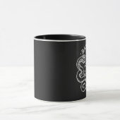 Skull Snake Rose Tasse (Zentrum)