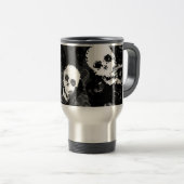 Skull Specters B&W Tasse (VorderseiteRechts)
