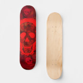 Skull Specters Big Skull Red Skateboard (Vorderseite)