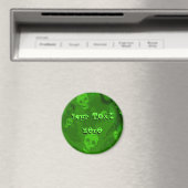 Skull Specters 'Dein Text' Kühlschrankmagnet (In Situ (Geschirrspüler))