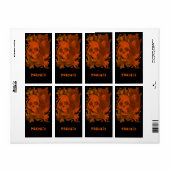 Skull Specters Orange-Label "Name" (Vorne)