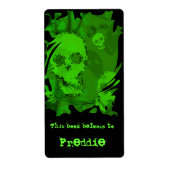 Skull-Specters wirbeln Buchzeichen (Vorne)