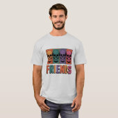 Skull Squad: Für immer Freunde T-Shirt (Vorne ganz)
