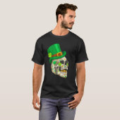 Skull St Patricks Day Irish Saint Patricks Day of T-Shirt (Vorne ganz)