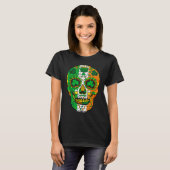 Skull St Patricks Day Irish Saint Patricks Day of T-Shirt (Vorne ganz)