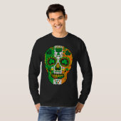 Skull St Patricks Day Irish Saint Patricks Day of T-Shirt (Vorne ganz)