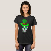 Skull St Patricks Day Irish Saint Patricks Day of T-Shirt (Vorne ganz)