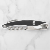 Skull Stainless Steel Look Kellnermesser (Rückseite)