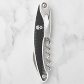 Skull Stainless Steel Look Kellnermesser (Rückseite)