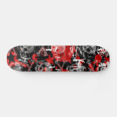 Skull Star Spritzer Skateboard Deck (Horizontal)