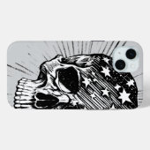 Skull & Stars II Case-Mate iPhone Hülle (Rückseite (Horizontal))