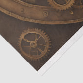 Skull Steampunk with clock tissue paper v5 Seidenpapier (Ausschnitt)