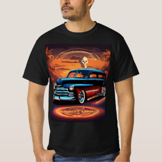 Skull & Steel: 1947 Chevrolet Fleetmaster-Hemd T-Shirt