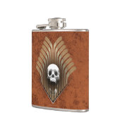 Skull & Sticks (Hockey) Flachmann (Links)