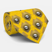 Skull & Sticks (Hockey) Krawatte (Gerollt)