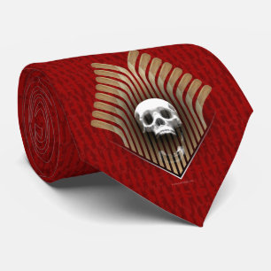 Skull & Sticks (Hockey) Krawatte