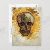 Skull Still Life (F297a) Van Gogh Fine Art Postkarte (Vorne/Hinten)