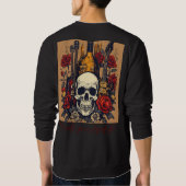 Skull & Strings Rock Festival Shirt | Guitar-Drive (Rückseite)