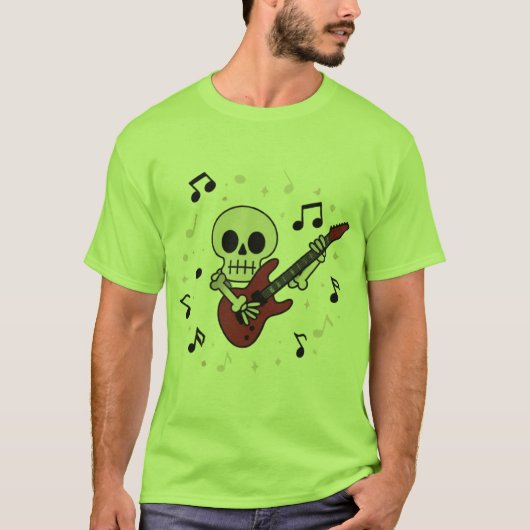Skull Strings: Rock & Roll Fury T-Shirt (Vorderseite)