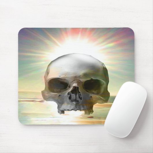 Skull Sunset Mousepad (Mit Mouse)