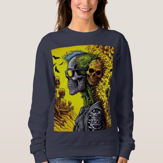 Skull-Syndikat Sweatshirt (Vorderseite)