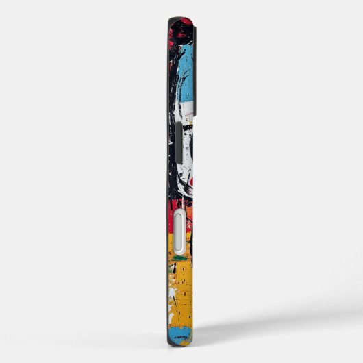 Skull Syntax Urban Street Art Phone Case (Rückseite / Rechts)