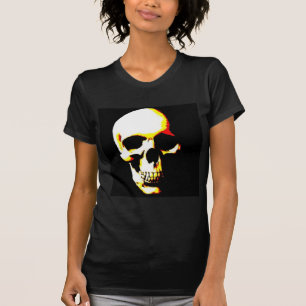 Skull T - Shirt: Fantasy Art Rock Punk T-Shirt