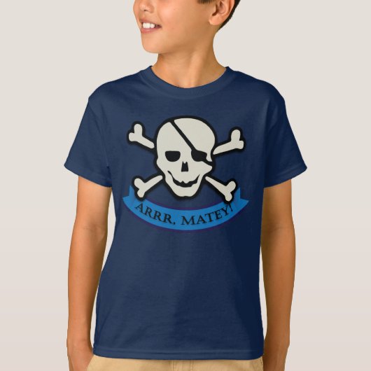 Skull - T - Shirt für einfache Hanes ohne Tagless  (Vorderseite)