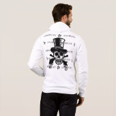Skull T - Shirt Hoodie (Schwarz voll)