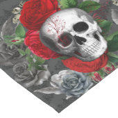 Skull Table Runner Kurzer Tischläufer (Ecke)
