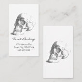 Skull-Tarot-Visitenkarte Visitenkarte (Vorne/Hinten)