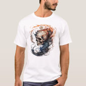 Skull Tattoo Design T-Shirt (Vorderseite)