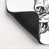 Skull Tattoo Mousepad (Ecke)