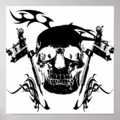 Skull Tattoo Poster (Vorne)