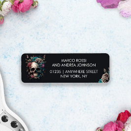 Skull Tattoo Rock and Roll Gothic Wedding