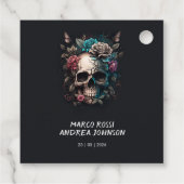 Skull Tattoo Rock and Roll Gothic Wedding Geschenkanhänger