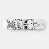 Skull Tattoo Skateboard (Horizontal)