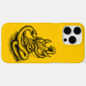 Skull - Teufelskopf mit Schlange Case-Mate iPhone Hülle (Rückseite (Horizontal))